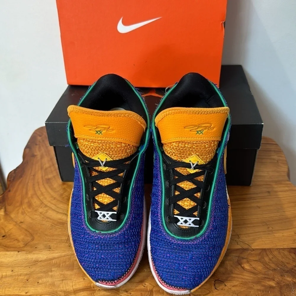Nike LeBron 20 Grade GS Racer Blue Basketball Sneakers Running Shoes Woman 7.5 - Picture 6 of 13